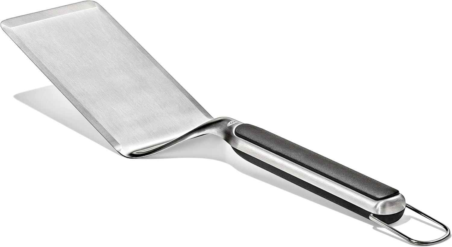 OXO Good Grips Large Griddle Turner – Durable Stainless Steel Griddle Turner with Beveled Head and Nonslip Grip for Indoor or Outdoor Griddle, Griddle Accessories, BBQ Accessories