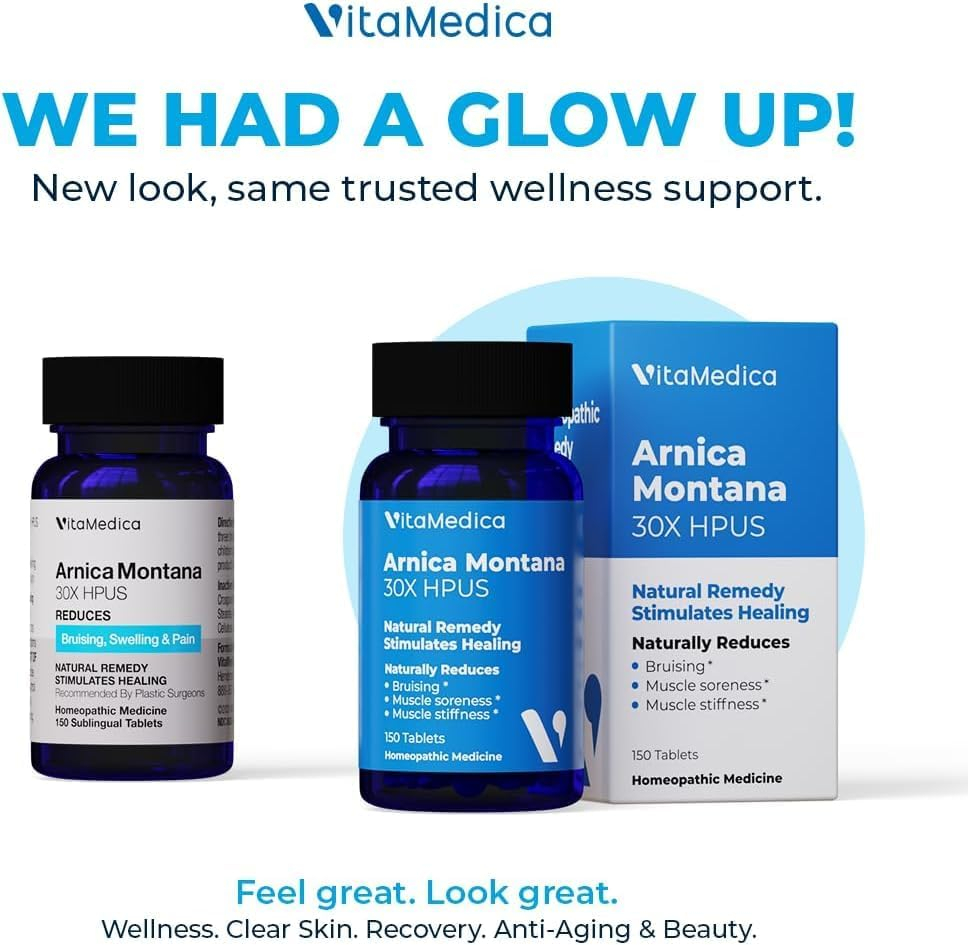 VitaMedica Arnica Montana 30X HPUS 120 TABLETS - New