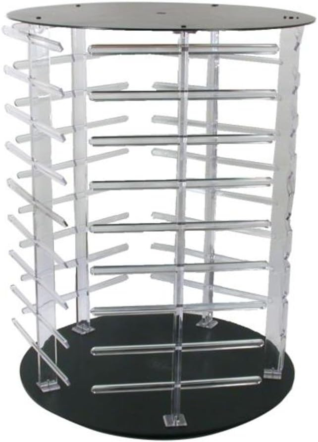 Rotating Earring Display Stand Revolving 180 Cards