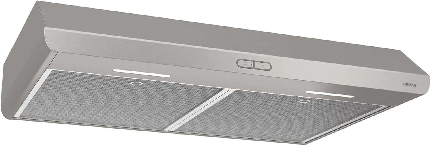 Broan BKDF130SSK 30 inch Stainless Under Cabinet Range Hood