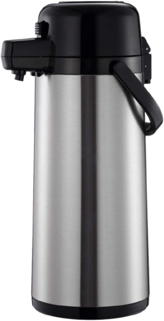 Stainless Steel 2.5 Liter Push Button Airpot