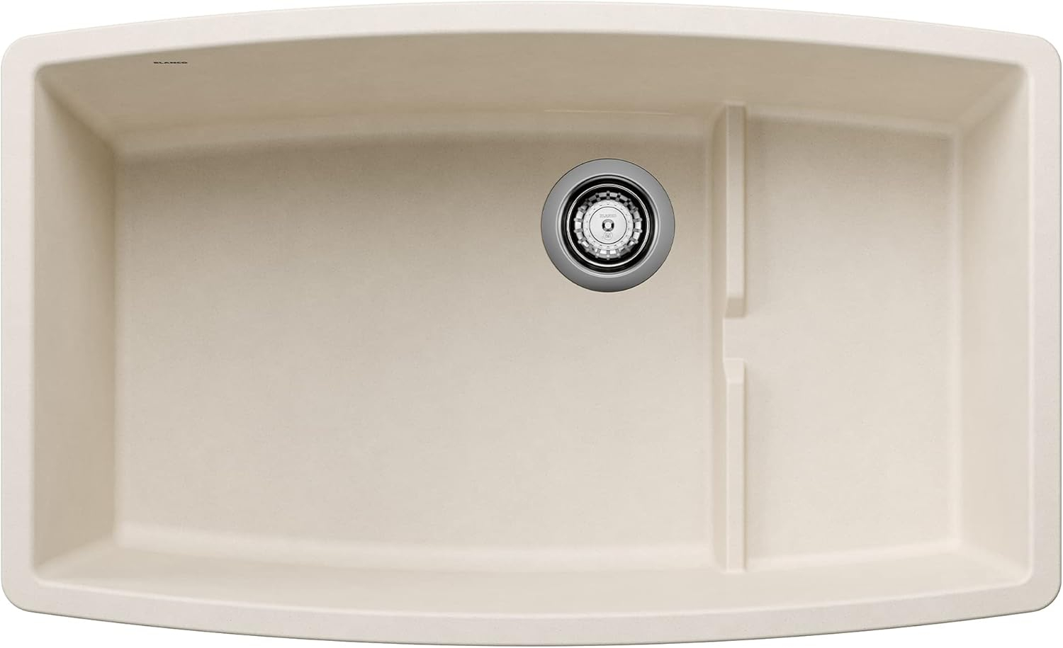 Performa Cascade SILGRANIT 32" L X 20'' W Single Bowl Undermount Kitchen Sink with Colander
