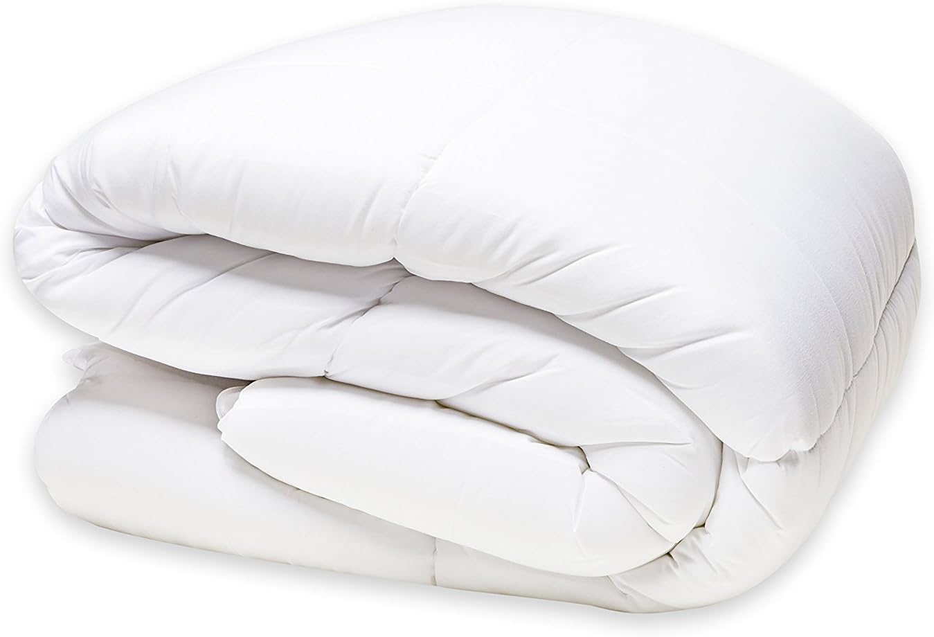 White Queen Size Microfiber All-Season Comforter