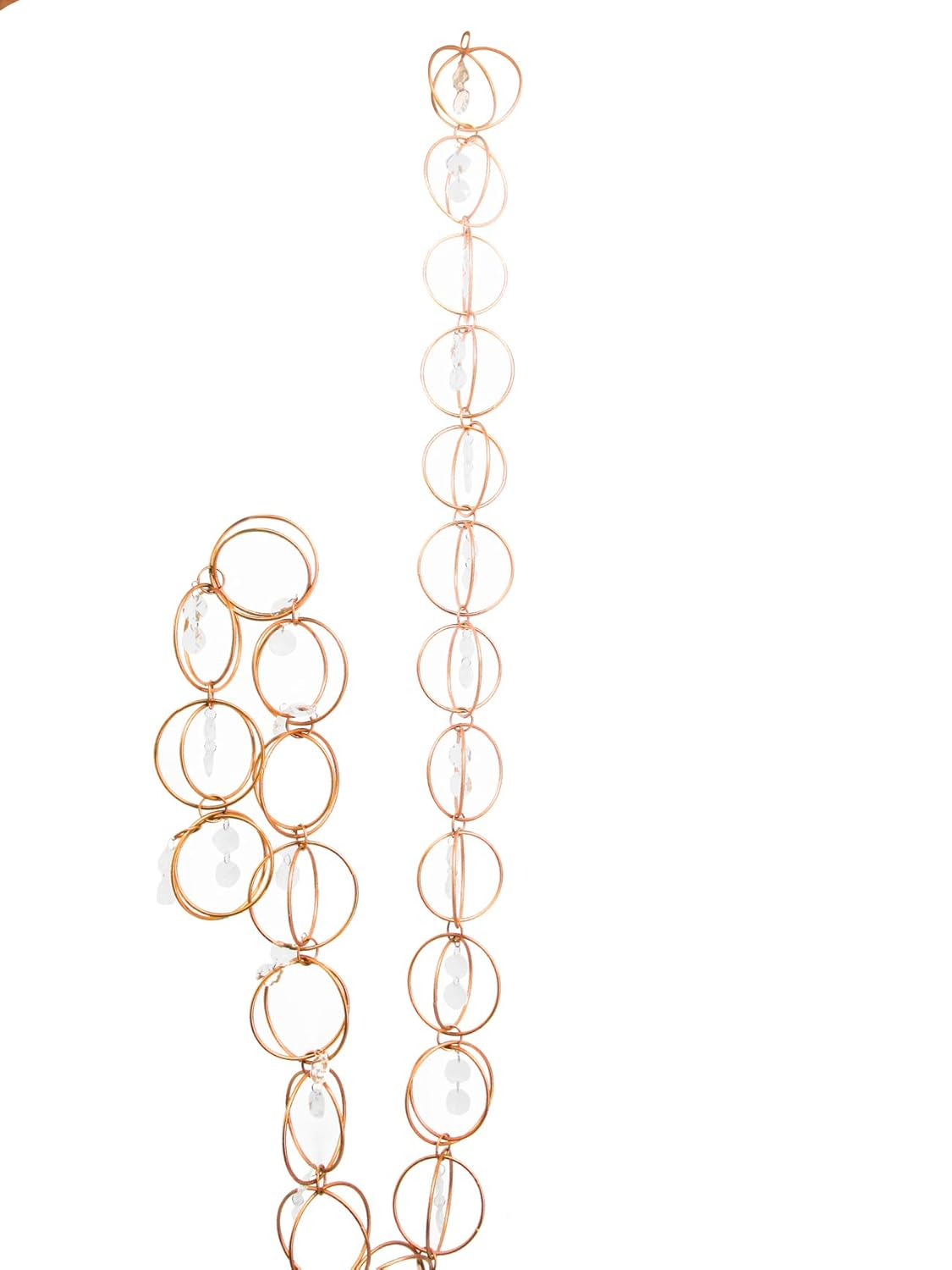 Lilac Lane and Home 8.5 in Copper Colored Rain Chain