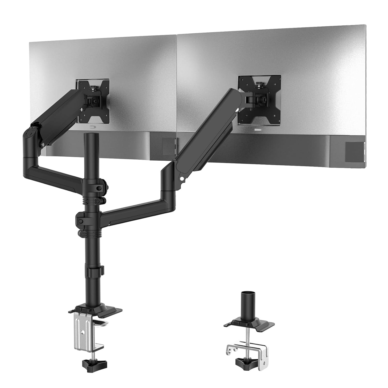 WALI GSDM002 2 TV & Monitor Mount with Accessories Included
