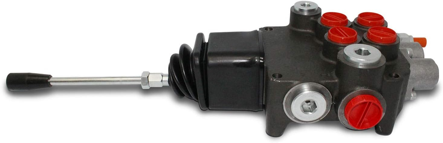 Handdo 21GPM 2 Spool Hydraulic Directional Control Valve W/Joystick For Tractor Loader