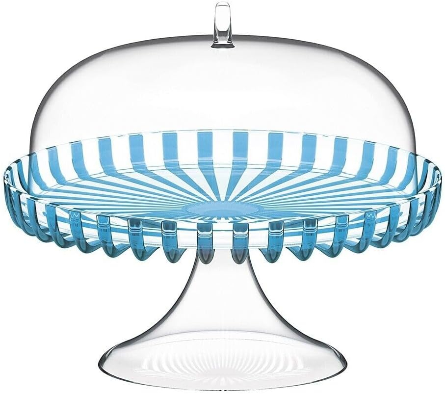 Guzzini Dolcevita Cake Serving Stand - Turquoise, Turquoise
