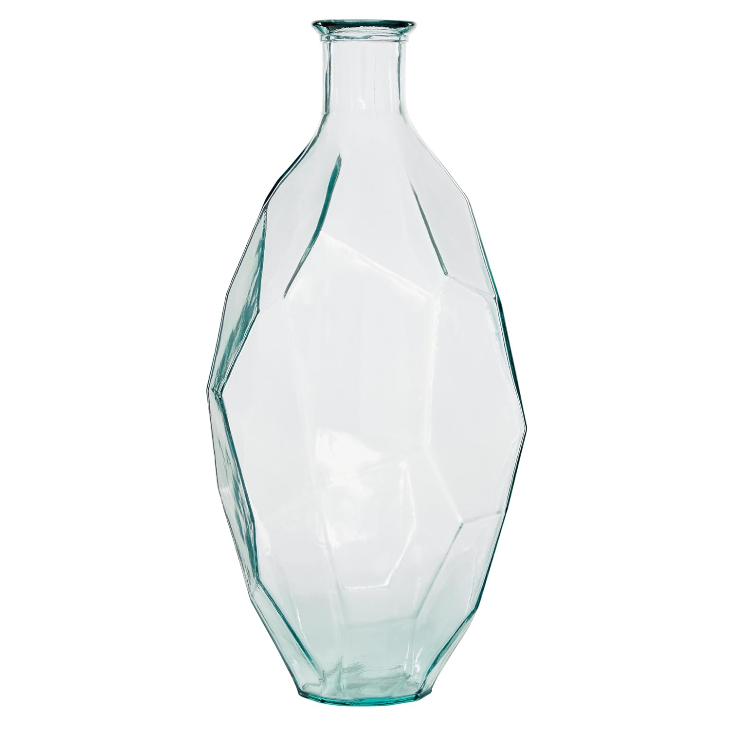 DecMode 23" Spanish Recycled Glass Vase