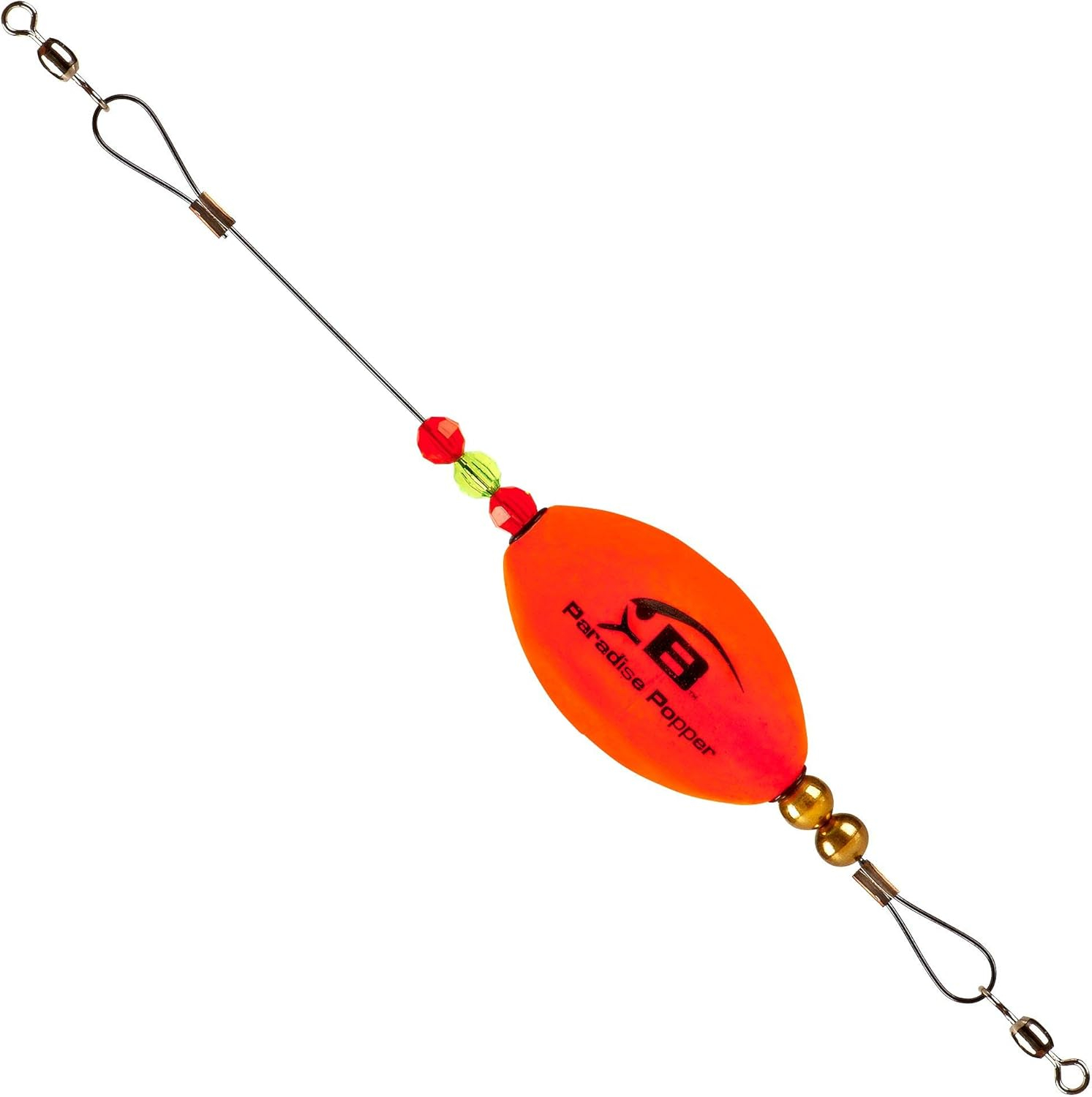 Bomber Paradise Popper X-Treme Fishing Float Rig Orange 5/8 oz.