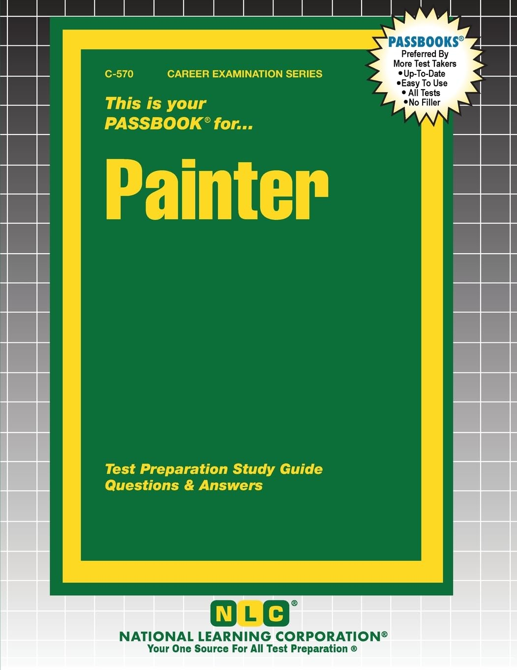 Painter Test Preparation Study Guide in English