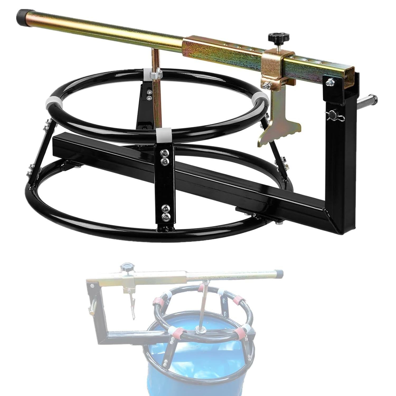 Motorcycle tire Changer for 16in to 21in Tires Dirt Bike Bead Breaker Tire Change Stand Tire Changing Stand Mount, Black