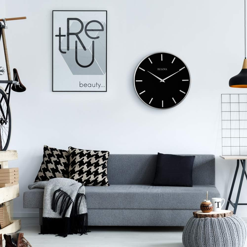 Bulova 16 diam. Metro Wall Clock