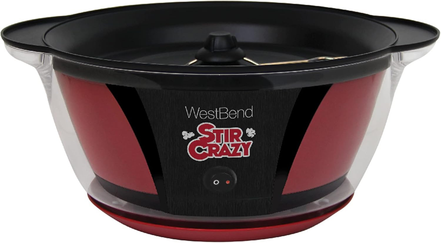 West Bend 82505 Stir Crazy Popcorn Popper 6-Quart