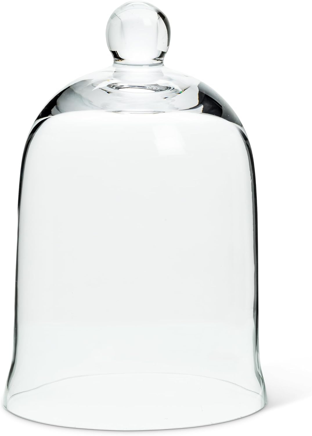 Abbott Collection 27-Carolyn Sm Bell Shaped Cloche-7" H, 7", Clear