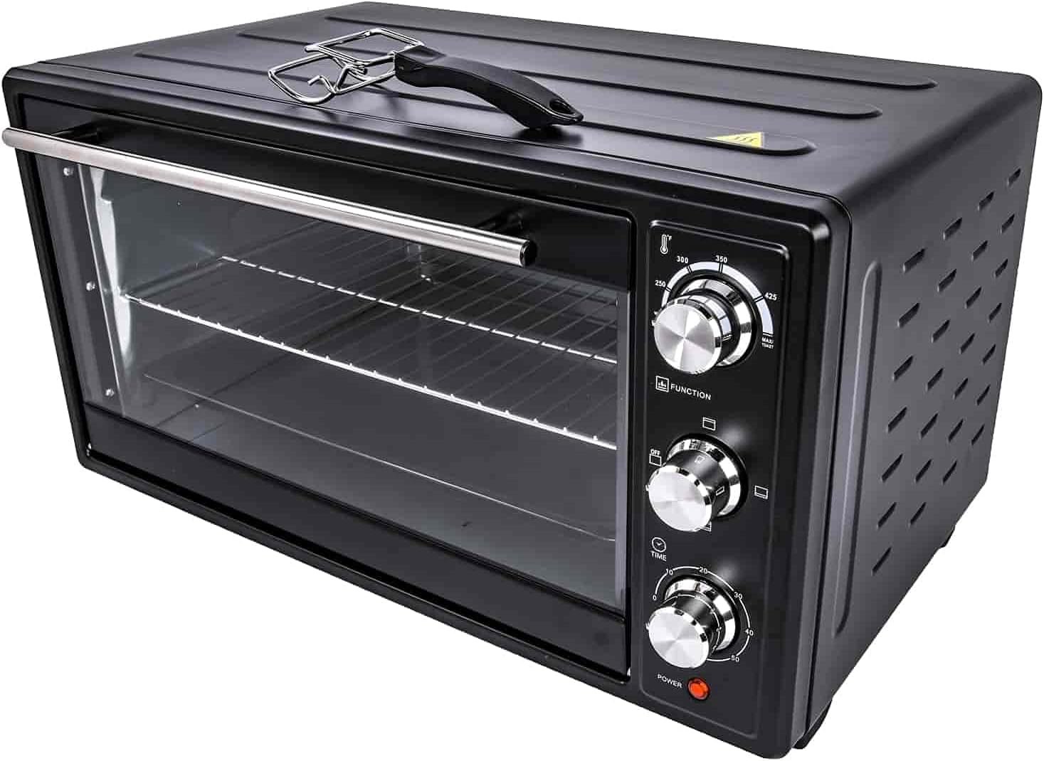 JEGS Bench Top Powder Coating Built-in Microwave Ovens in Black