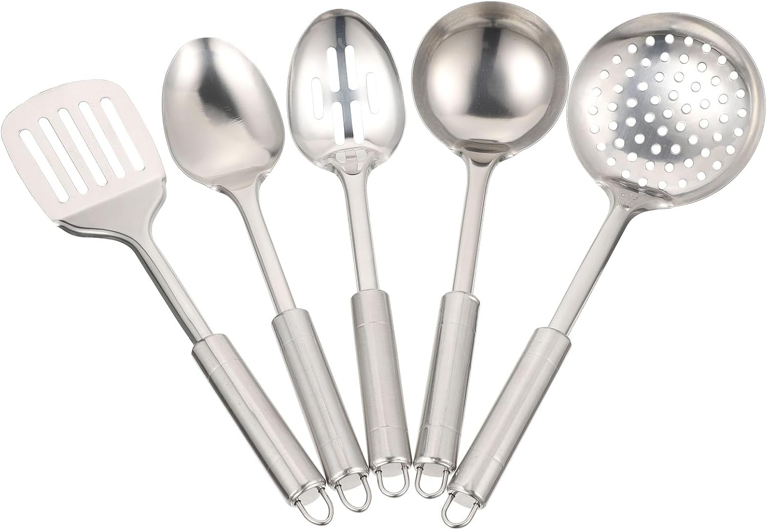 1 Set Kitchen Utensils Stainless Steel Kitchen Utensils Metal Cooking Utensils Small Cooking Utensils