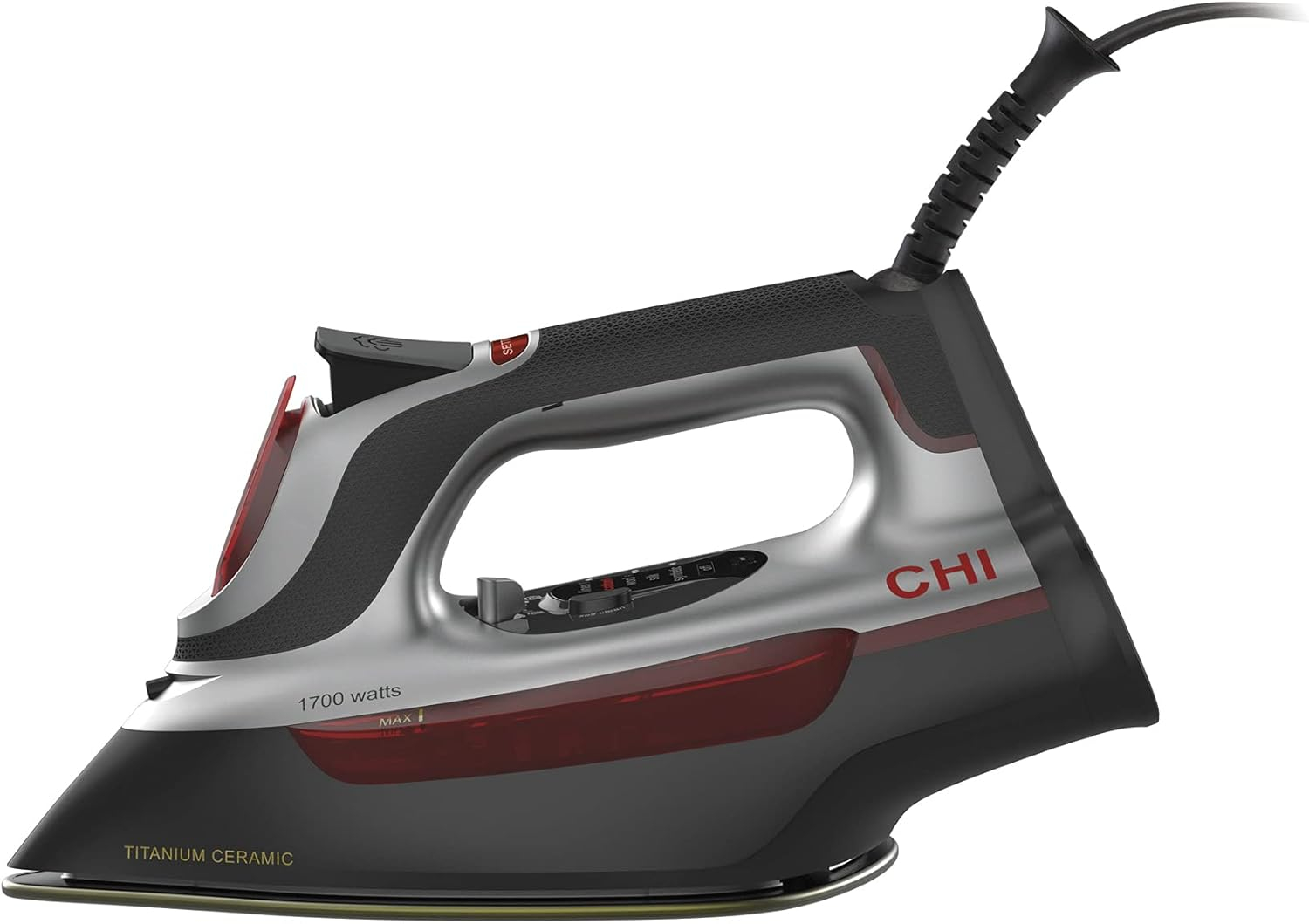 CHI 1700 Watt Max Titanium-Infused Ceramic Steam Iron
