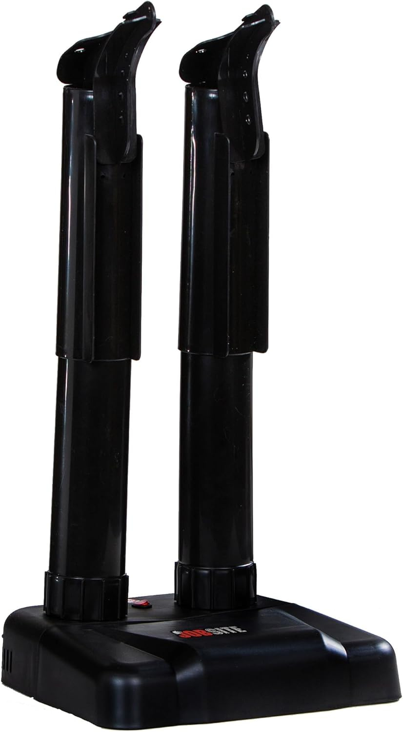 JobSite Boot Dryer - Silent Shoe Dryer & Warmer For Work Boots, Gloves & Shoes - Fanless Convection Dry - Helps Reduce Odor - 6 Pack