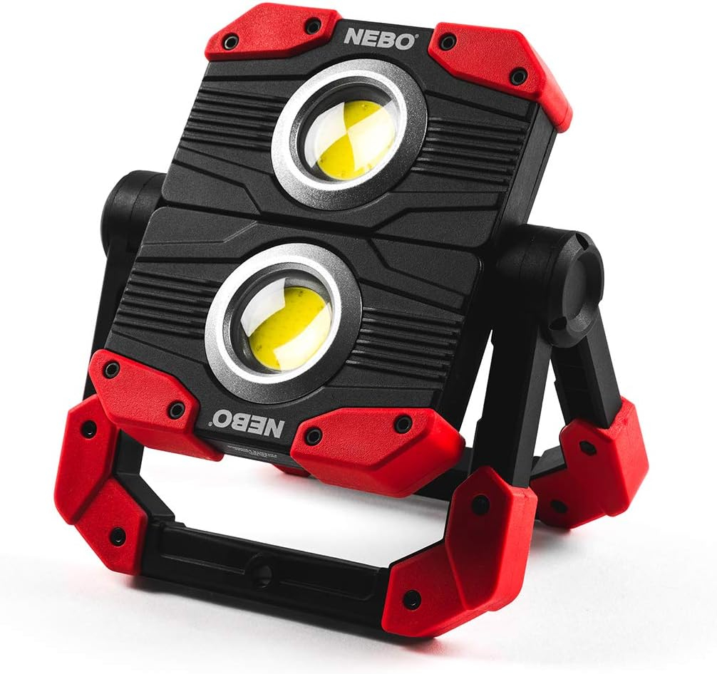NEBO Omni 2,000 Lumen COB LED Black Rechargeable Handheld Work Light