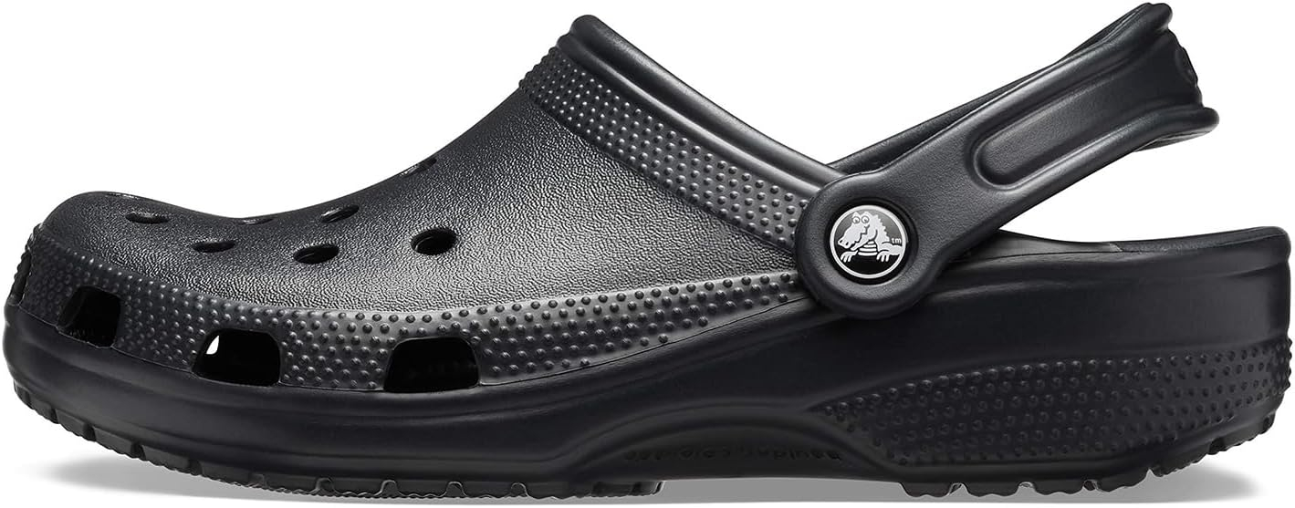 Men's 12 Black Aerated Slip Resistant Clogs