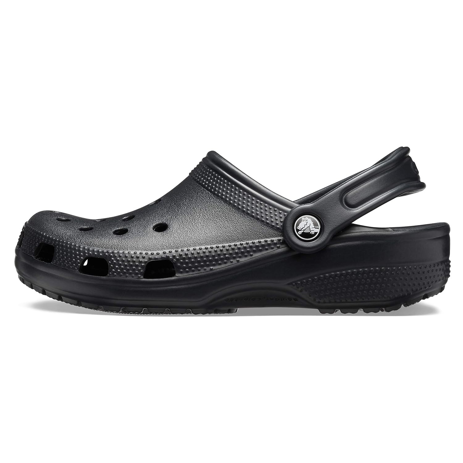 Men's 12 Black Aerated Slip Resistant Clogs