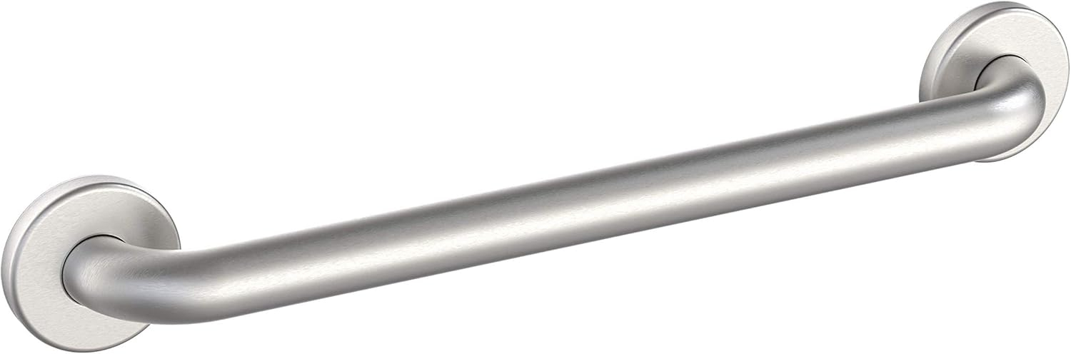 Wingits Grab Bar With Cover, 36 In. X 1-1/4 In., Satin Stainless Steel