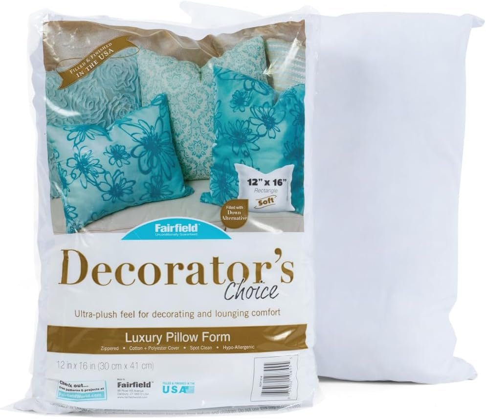 Decorator's Choice Pillow Insert - 12" x 16"