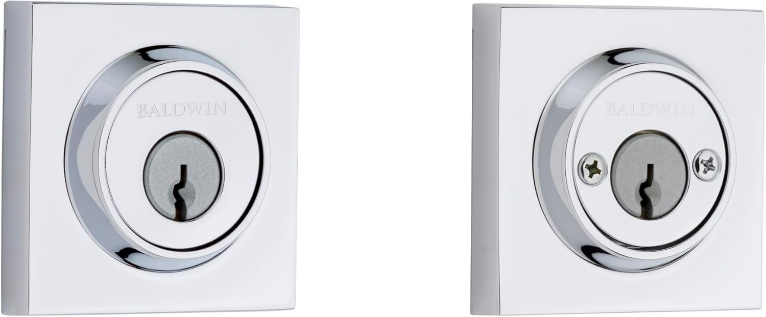 Baldwin Reserve Reserve Satin Black Double Cylinder Deadbolt