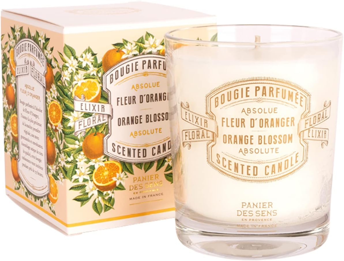 Panier des Sens Scented Candle Orange Blossom Flower - 180 g