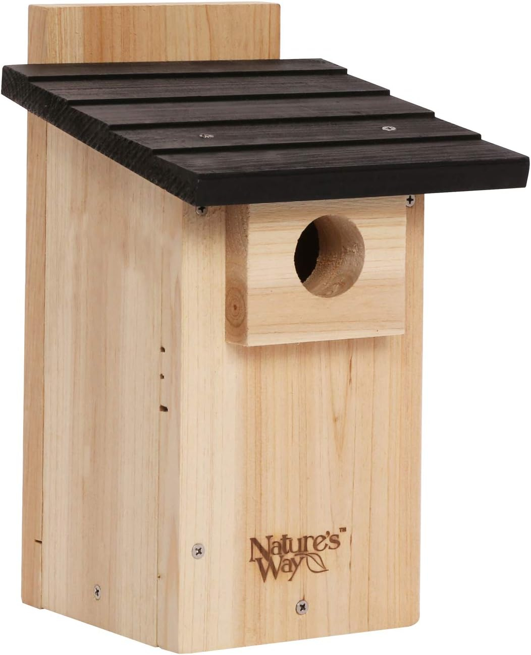 Nature's Way Cedar Bluebird Viewing House, Brown