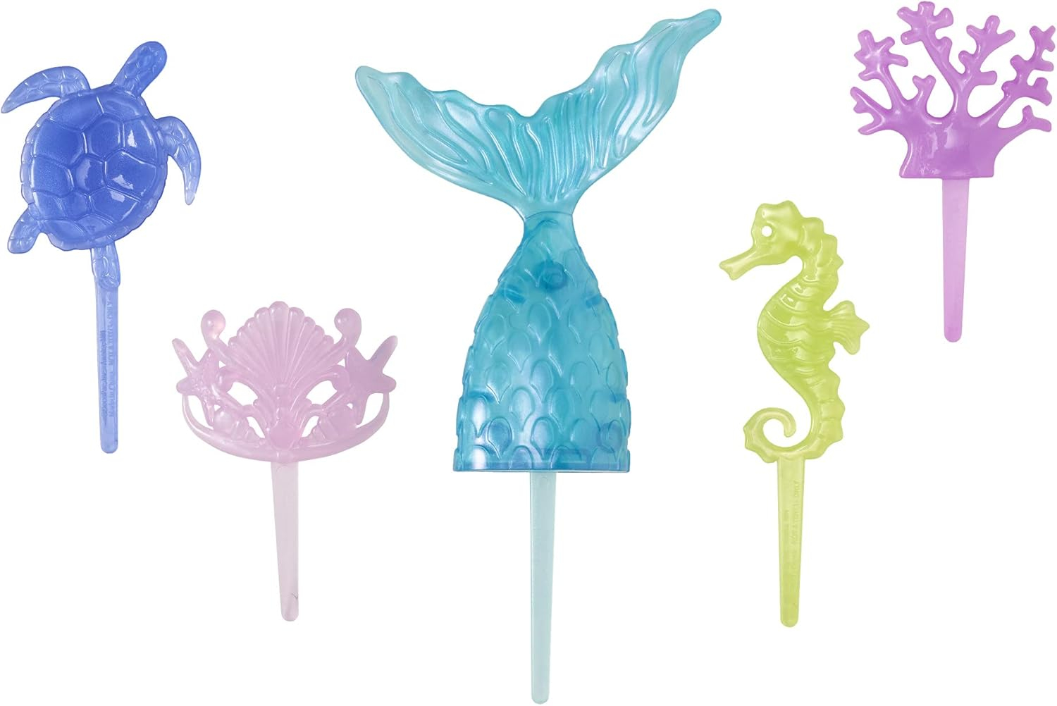 DecoPac Mystical Mermaid DecoSet Cake Topper, 1 SET, Mulitple