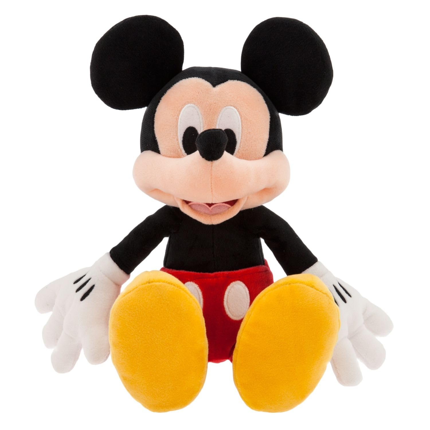 Disney Store Official Mickey Mouse Plush Toy - 13-Inch Soft & Cuddly Collectible - Perfect for Fans & Kids - Iconic Design & Quality Craftsmanship - Ideal Gift for Birthdays & Special Occasions