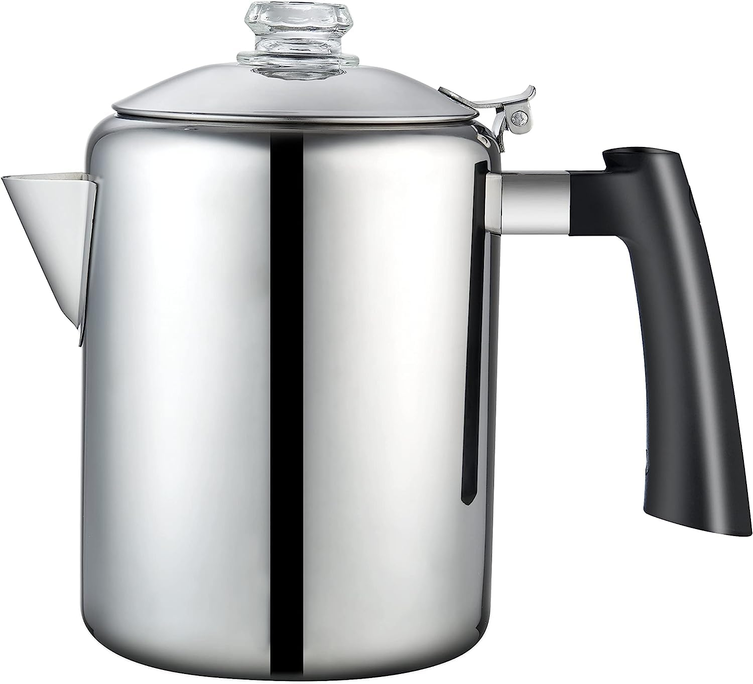 Cook N Home 8-Cup Stainless Steel Stovetop Coffee Percolator
