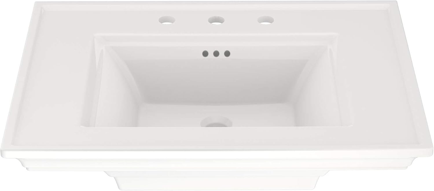 American Standard Town Square S 22.5'' Ceramic Rectangular Bathroom Sink with Overflow