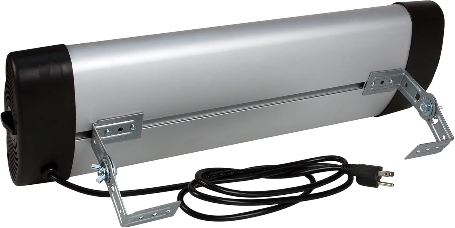 1500 Watt Stainless Steel Infrared Electric Heater with Thermostat