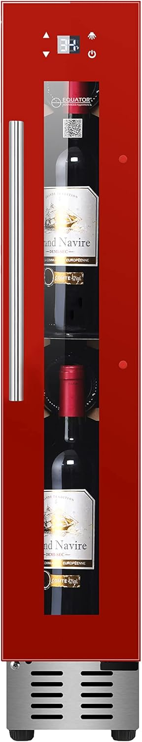 9 bottle Built-in/Freestanding Wine Ref with 7 color LED Lights