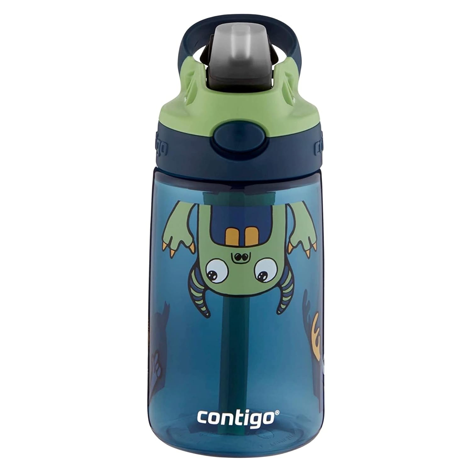Contigo Kid's 14 oz. AutoSpout Straw Water Bottle with Easy-Clean Lid