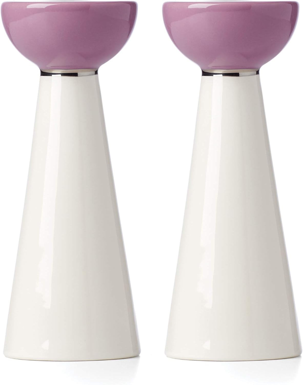 kate spade new york Oak Street 2-Piece Candlestick Holders Set, Passover