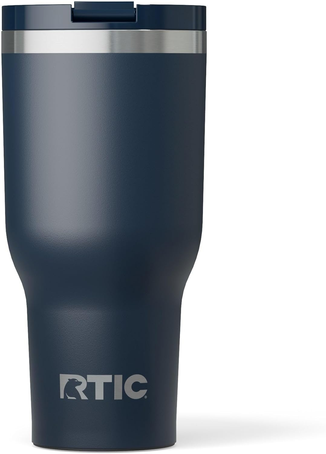 RTIC 40 oz Ceramic Lined Insulated Essential Tumbler, Leak-Resistant Lid, Navy