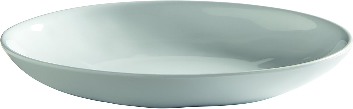 White Melamine Round Coupe Salad and Pasta Bowl