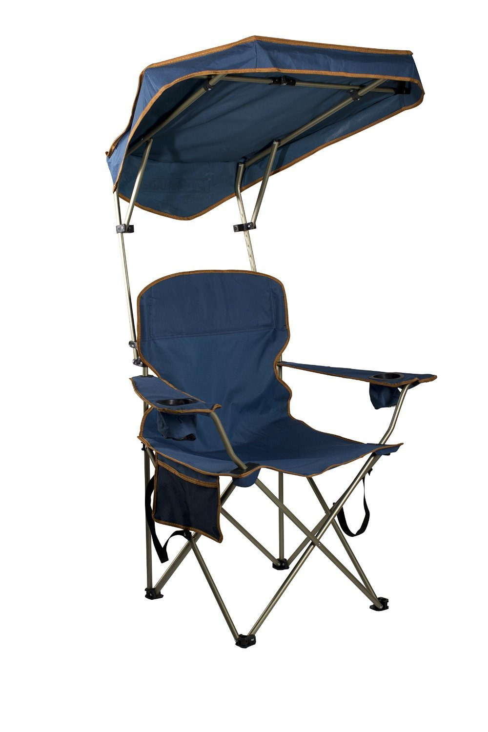 Quik Shade Max Shade High and Wide Folding Camp Tilt UV Sun Protection Canopy Chair