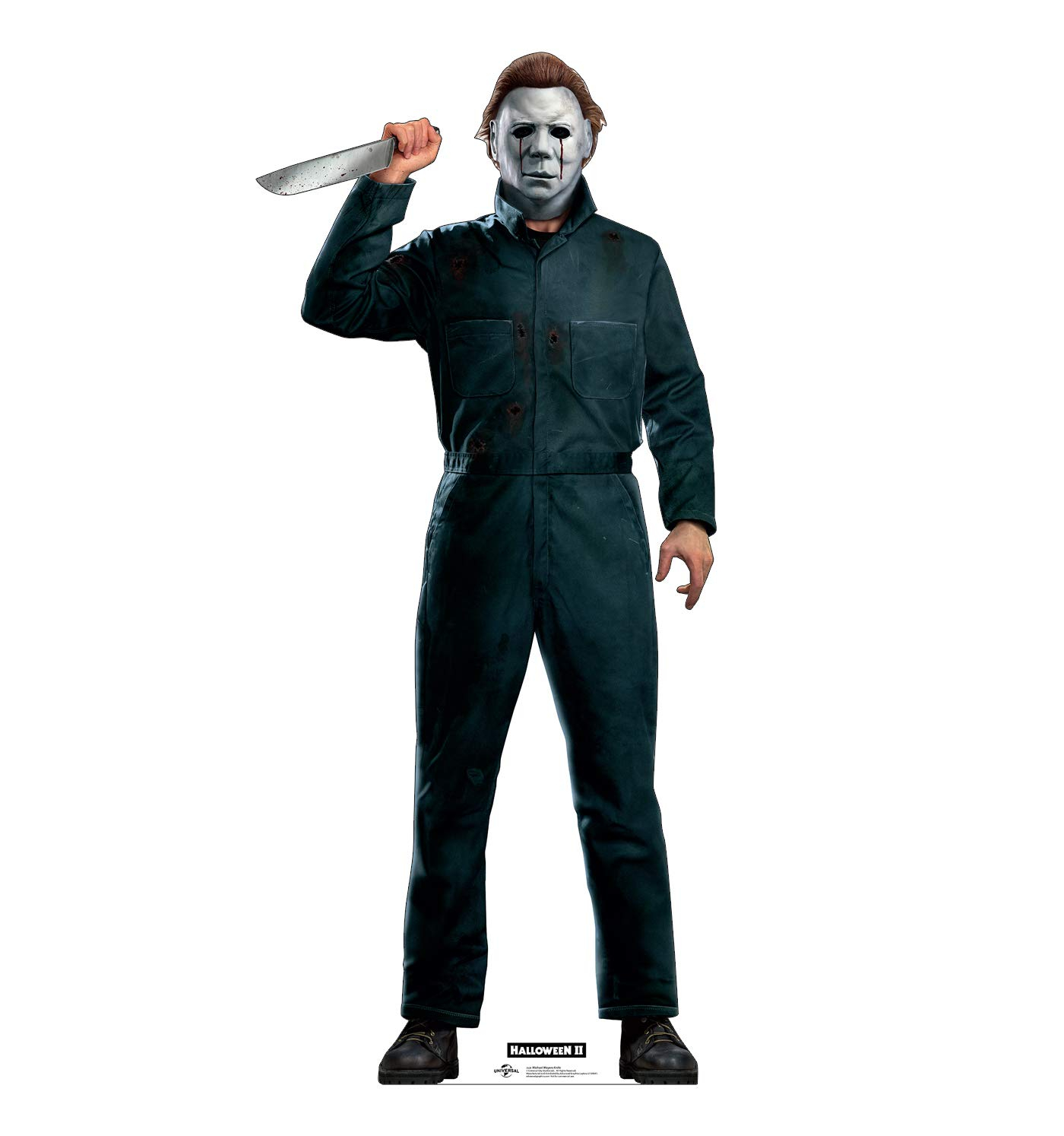 Advanced Graphics  74 x 33 in. Mike Myers Knife Cardboard Cutout, Halloween II