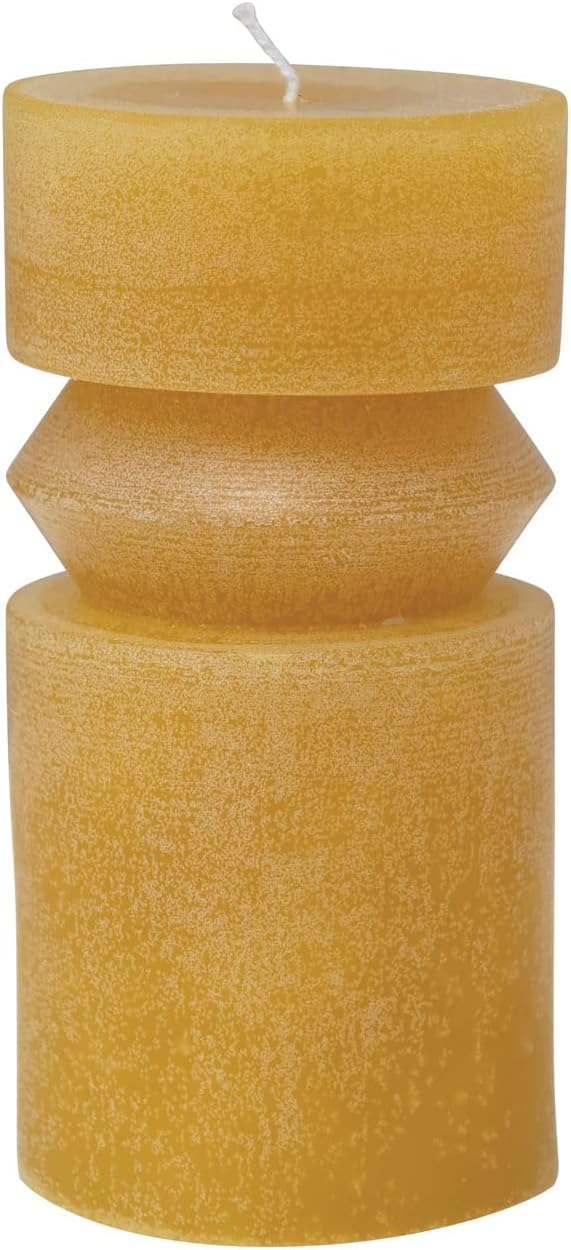 Creative Co-Op Unscented Totem Pillar Candle