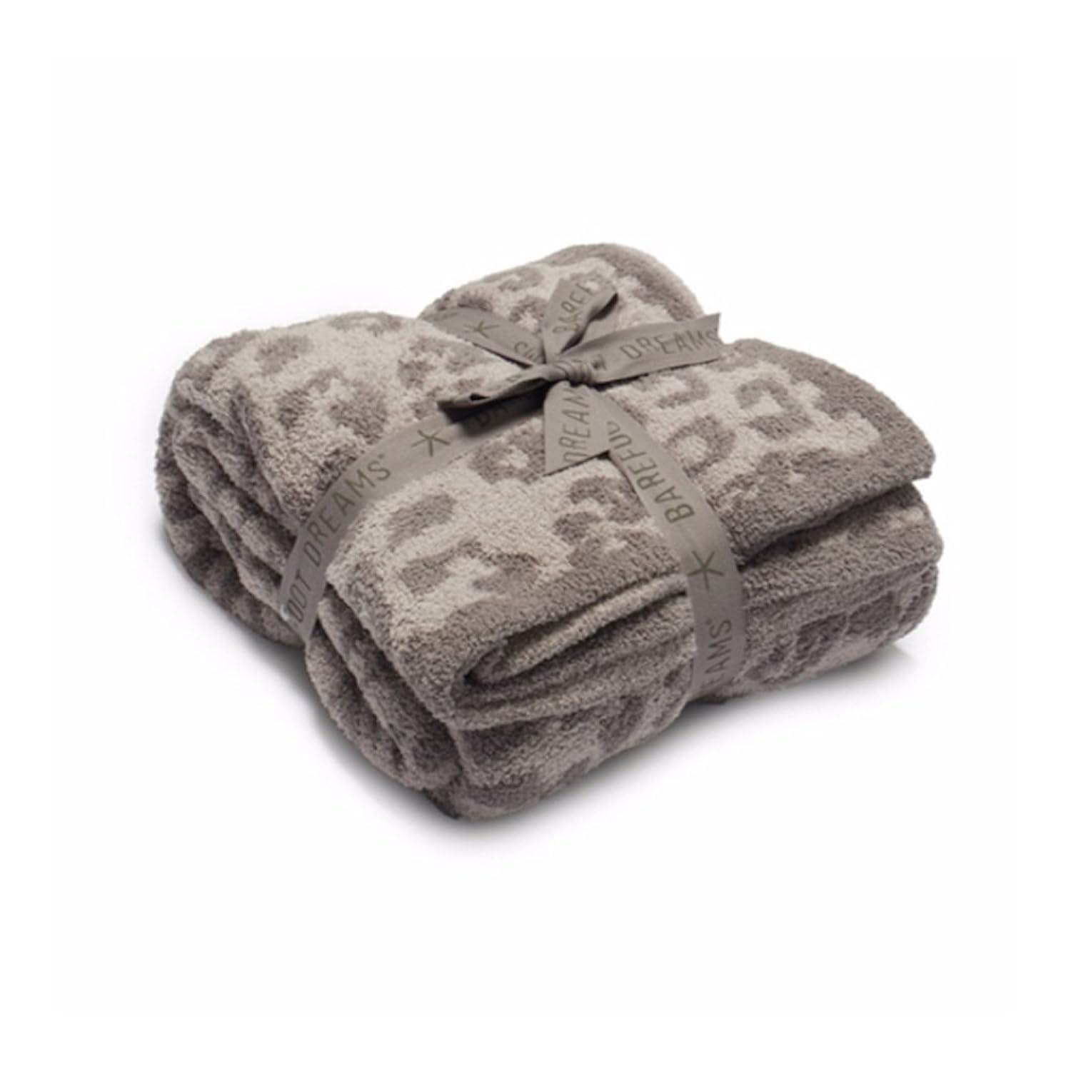 Luxurious Maximalist Leopard Print CozyChic Knit Throw