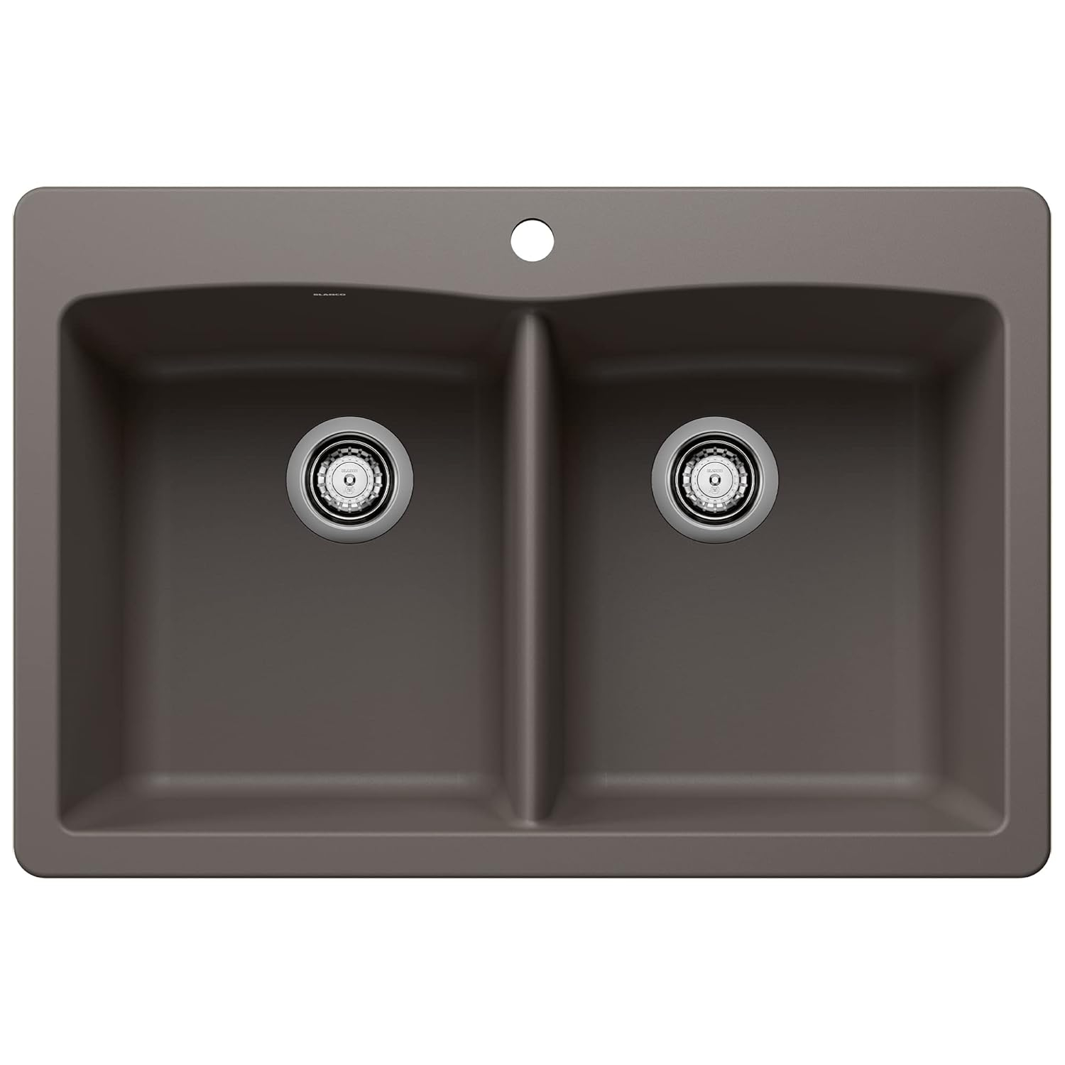 Diamond SILGRANIT 33" L x 22" W Double Bowl Drop-In/Undermount Kitchen Sink