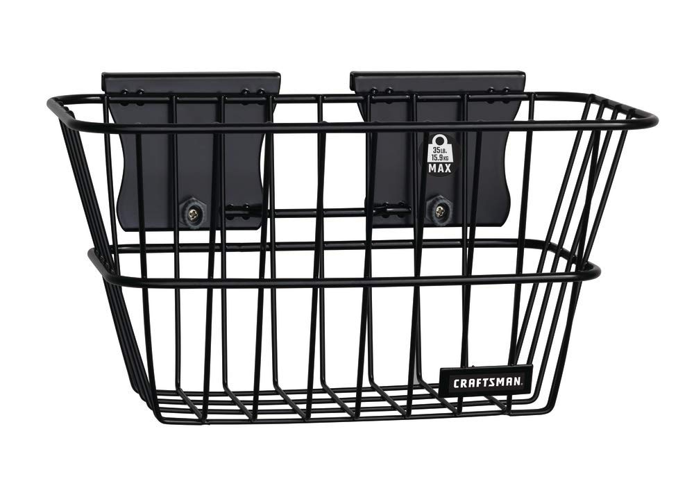 Craftsman Versatrack 17 in. L X 11 in. W X 12 in. H Black Wire Basket