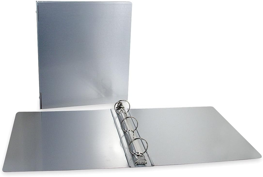 Manufacturer Varies 3-Ring Binder,1",Silver 00603
