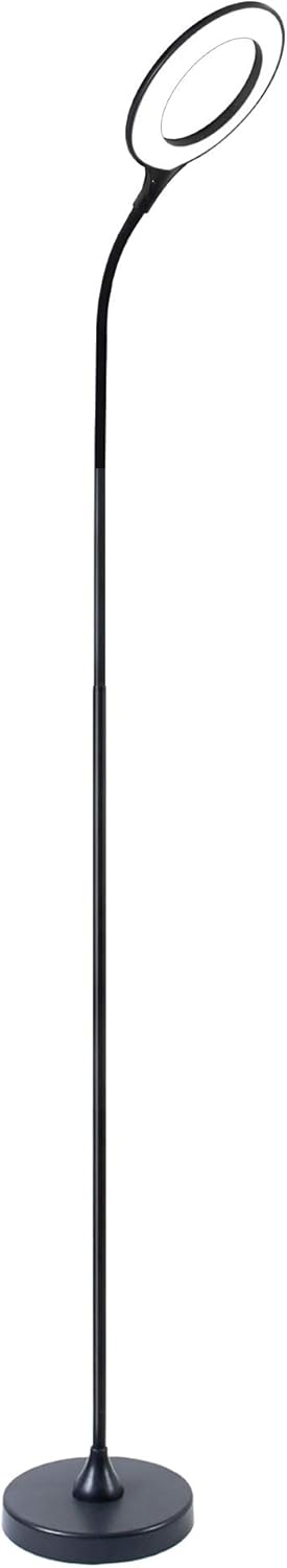 TW Lighting LED Floor Lamp for Living Room Bedroom Office Light Standing Lamps White