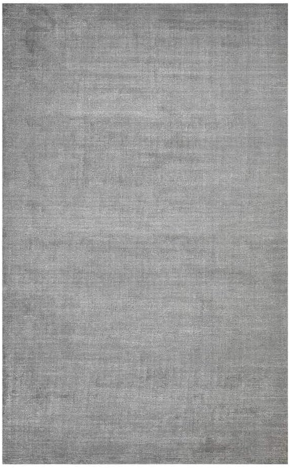 Cordi 9' x 12' Gray Hand-Knotted Wool Viscose Cotton Rug