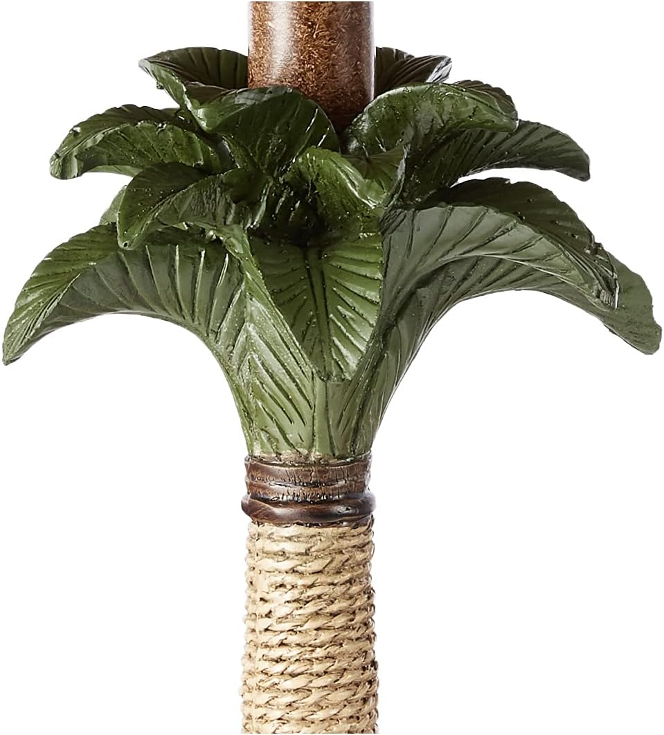 Palm Tree Rattan Lamp